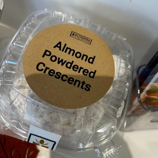 Almond Powdered Crescents.