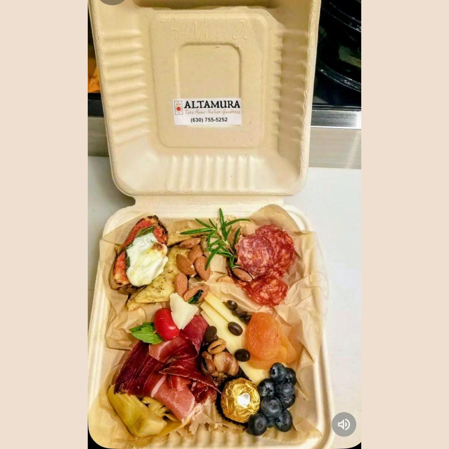 Charcuterie Box For 1.