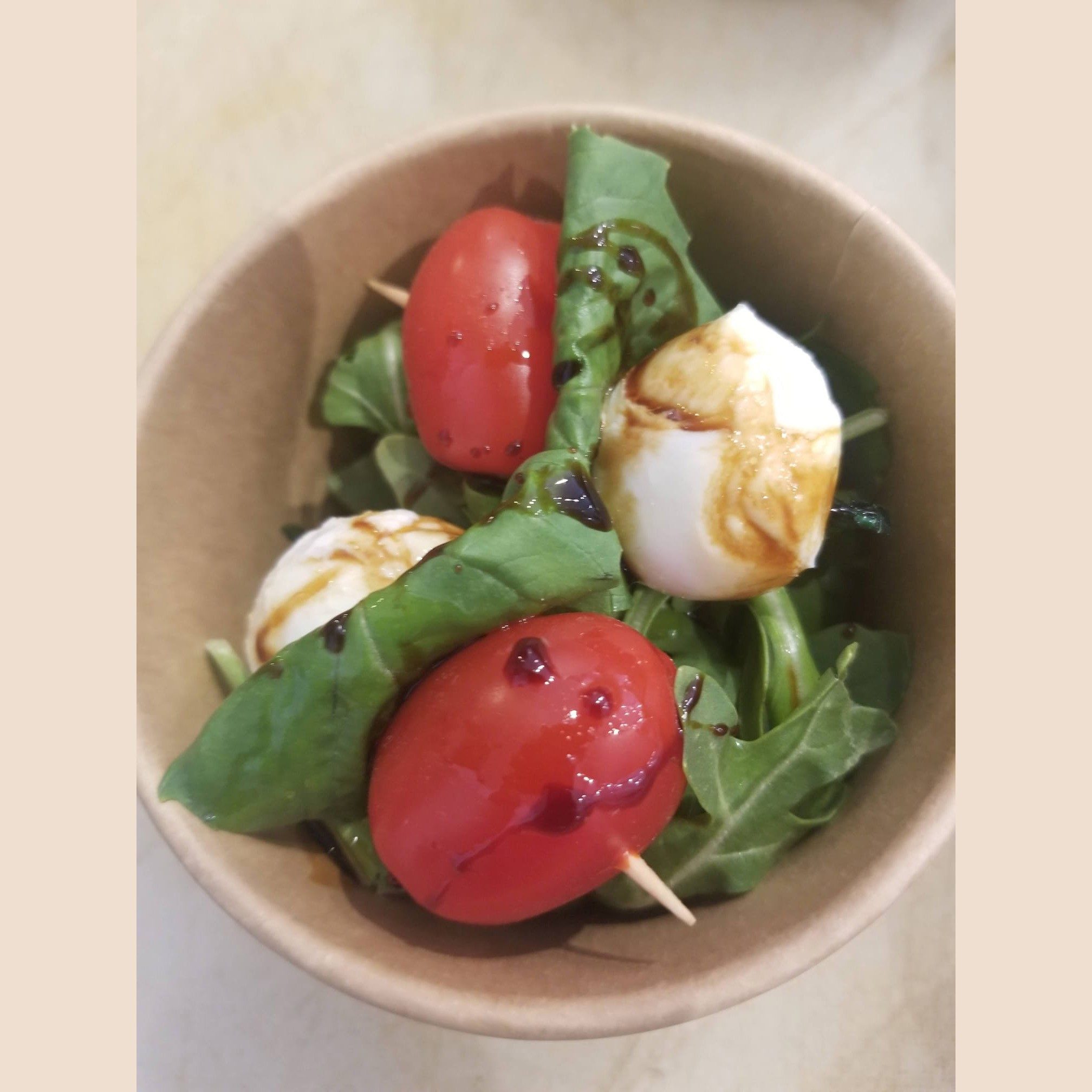 Individual Caprese Bocconcini.