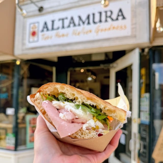 Schiacciata Panino.