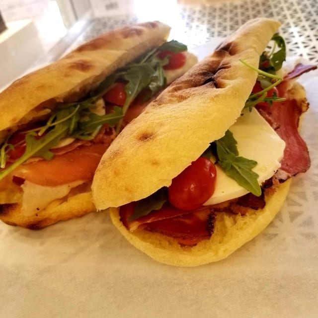 Panini w/ Pesto.