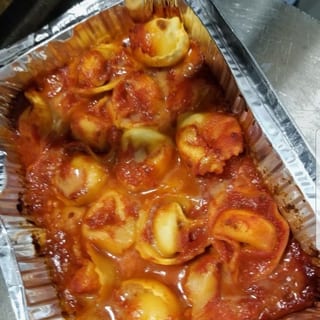 Cheese Tortellini Portion Pan