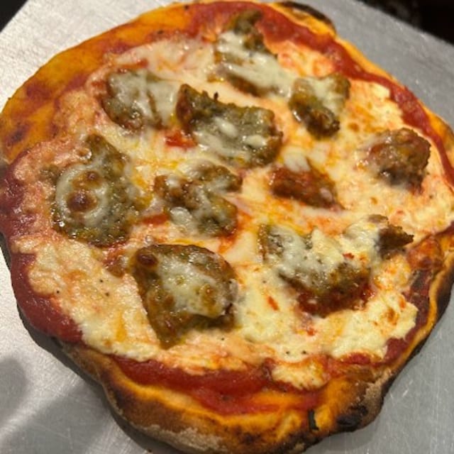 Meatball Pizza (Take & Bake).