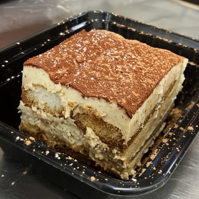 Tiramisu Slice.